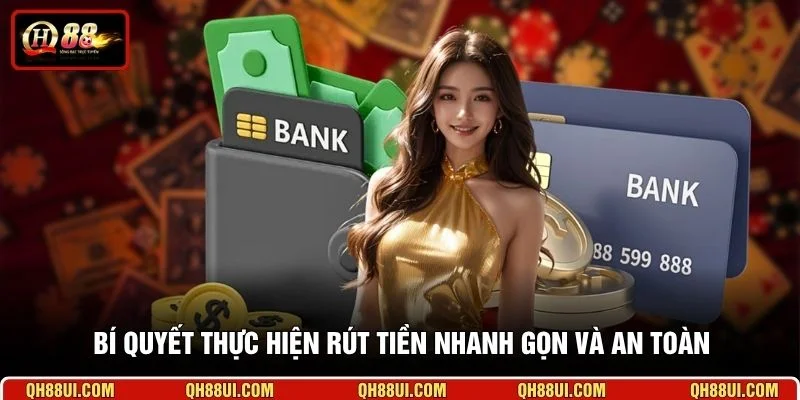 Bí quyết thực hiện rút tiền nhanh gọn và an toàn
